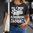 All i Need Is My Azawakh And a Good Book T-Shirt Gifts for Her