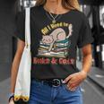 All I Need Is Books And Cats Book Lover Cat Lover T-Shirt Gifts for Her