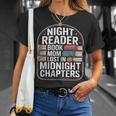 Night Reader Book Mom Lost In Midnight Chapters T-Shirt Gifts for Her