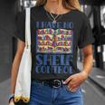 I Have No Shelf Control Books Lover Library Librarian T-Shirt Gifts for Her