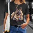 Norwegian Elkhound Books Reading Dog Breed Graphic T-Shirt Gifts for Her