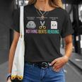 Nothing Beats Reading National Library Week World Book Day T-Shirt Gifts for Her