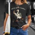 Off To Grow Reader Silly Goose School Librarian Book Lover T-Shirt Gifts for Her