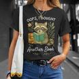 Oops I Bought Another Book Raccoon Reading Book Bookworm T-Shirt Gifts for Her