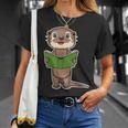 Otter Book Reading Bookaholics Sea Otter Lover T-Shirt Gifts for Her Otter Book Reading Bookaholics Sea Otter Lover T-Shirt Gifts for Her