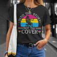 Pansexual Pride Genderqueer Book Pun Pansexuality Pan Pride T-Shirt Gifts for Her