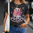 Pastel Goth Kawaii Occult Cute Cat Reading Pentacle Book For Men Women T-Shirt Gifts for Her Pastel Goth Kawaii Occult Cute Cat Reading Pentacle Book For Men Women T-Shirt Gifts for Her