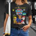 Paw Patrol Comic Book Strip T-Shirt Gifts for Her