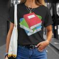 Pile Of Books Stack Of Books Costume T-Shirt Gifts for Her Pile Of Books Stack Of Books Costume T-Shirt Gifts for Her