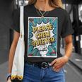 Please CHEW Quieter Comic Book Pop Art Misophonia T-Shirt Gifts for Her