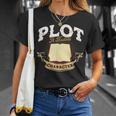 Plot It Builds Character Book Reading T-Shirt Gifts for Her