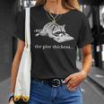 The Plot Thickens Raccoon Book Lover T-Shirt Gifts for Her The Plot Thickens Raccoon Book Lover T-Shirt Gifts for Her