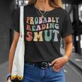 Probably Reading Smut Retro Spicy Romance Books Smut Reader T-Shirt Gifts for Her Probably Reading Smut Retro Spicy Romance Books Smut Reader T-Shirt Gifts for Her