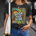 Psychedelic Book Fair For Avid Readers Bookaholic Librarian T-Shirt Gifts for Her Psychedelic Book Fair For Avid Readers Bookaholic Librarian T-Shirt Gifts for Her