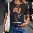 I Put The Boo In Books Halloween Librarian T-Shirt Gifts for Her I Put The Boo In Books Halloween Librarian T-Shirt Gifts for Her