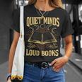 Quiet Minds Loud Books Introvert Reader Book Lover T-Shirt Gifts for Her Quiet Minds Loud Books Introvert Reader Book Lover T-Shirt Gifts for Her