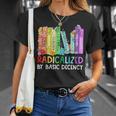 Radicalized By Basic Decency Books Women Girl Rainbow LGBT T-Shirt Gifts for Her