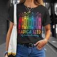 Radicalized By Basic Decency Rainbow Books LGBTQ Equality T-Shirt Gifts for Her Radicalized By Basic Decency Rainbow Books LGBTQ Equality T-Shirt Gifts for Her