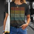 Read Banned Books Book Lover Reader Rainbow Banned Books T-Shirt Gifts for Her