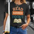 Read Banned Books Freedom To Read T-Shirt Gifts for Her