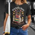 Read Banned Books Gain Forbidden Knowledge Cute Cat Reader T-Shirt Gifts for Her