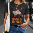 Read a Book Pentagram Satan Occult Goth Satanic T-Shirt Gifts for Her
