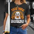 Read More Books Booooks Ghost Pumpkin Cute Teacher Halloween T-Shirt Gifts for Her Read More Books Booooks Ghost Pumpkin Cute Teacher Halloween T-Shirt Gifts for Her
