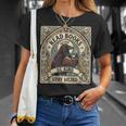 Read Books Be Kind Stay Weird Raven Tarot Reading Coffee T-Shirt Gifts for Her