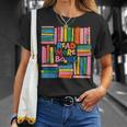 Read More Books Library Reading Literature Book Lover Nerd T-Shirt Gifts for Her
