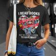 i Read Books Not Because i Don't Have a Life Reading Library T-Shirt Gifts for Her