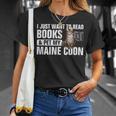 Read Books Pet My Maine Coon Bookworm Cat Lover For Men Women Kids T-Shirt Gifts for Her Read Books Pet My Maine Coon Bookworm Cat Lover For Men Women Kids T-Shirt Gifts for Her