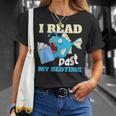 I Read Past My Bed Time Book Reading Anglerfish Librarian T-Shirt Gifts for Her I Read Past My Bed Time Book Reading Anglerfish Librarian T-Shirt Gifts for Her