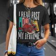 I Read Past My Bedtime Bookworm Book Lovers T-Shirt Gifts for Her