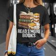 Read S'More Books Camping Themed Literacy Night T-Shirt Gifts for Her Read S'More Books Camping Themed Literacy Night T-Shirt Gifts for Her