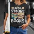 Read S'More Books Camping Reading Bookworm Book Lover Grunge T-Shirt Gifts for Her Read S'More Books Camping Reading Bookworm Book Lover Grunge T-Shirt Gifts for Her