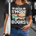 Read S'More Books Camping Reading Bookworm Book Lover T-Shirt Gifts for Her Read S'More Books Camping Reading Bookworm Book Lover T-Shirt Gifts for Her