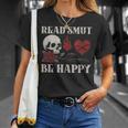 Read Smut Be Happy Dark Romance Merch Smutt Book Lover Women T-Shirt Gifts for Her