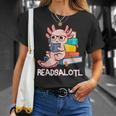 Readalotl a Kawaii Axolotl Reading a Book As Readsalotl T-Shirt Gifts for Her Readalotl a Kawaii Axolotl Reading a Book As Readsalotl T-Shirt Gifts for Her