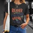 A Reader Lives A Thousand Lives Before He Dies Book Lover T-Shirt Gifts for Her A Reader Lives A Thousand Lives Before He Dies Book Lover T-Shirt Gifts for Her