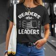 Readers Are Leaders Books Reading Librarian Teacher Bookworm Men Women Kids T-Shirt Gifts for Her Readers Are Leaders Books Reading Librarian Teacher Bookworm Men Women Kids T-Shirt Gifts for Her