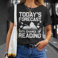 Reading Art For Men Women Bookworm Reading Book Lovers T-Shirt Gifts for Her