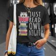 Reading Book Bookworm Kawaii Library Just Read Owl Night T-Shirt Gifts for Her Reading Book Bookworm Kawaii Library Just Read Owl Night T-Shirt Gifts for Her