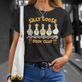 Reading Book Lover Bookish Reader Silly Goose Book Club T-Shirt Gifts for Her