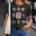 Reading Books Bookworm Book Readers Bookworm T-Shirt Gifts for Her