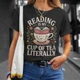 Reading Is My Cup Of Tea Book Lover Tea Drinker T-Shirt Gifts for Her Reading Is My Cup Of Tea Book Lover Tea Drinker T-Shirt Gifts for Her