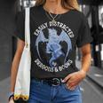 Reading Dragon Easily Distracted By Books Lover Bookworm T-Shirt Gifts for Her Reading Dragon Easily Distracted By Books Lover Bookworm T-Shirt Gifts for Her