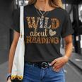 Reading Lover Wild About Reading Reading Books And Bookworm T-Shirt Gifts for Her Reading Lover Wild About Reading Reading Books And Bookworm T-Shirt Gifts for Her