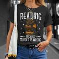 Reading Makes Me Feel Less Murdery Book Dragon T-Shirt Gifts for Her Reading Makes Me Feel Less Murdery Book Dragon T-Shirt Gifts for Her