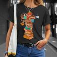 Reading Octopus Tea Coffee Book Lover Bookworm Reader T-Shirt Gifts for Her