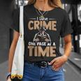 Reading Psychological Thriller Book Nerd Apparel Crime Books T-Shirt Gifts for Her Reading Psychological Thriller Book Nerd Apparel Crime Books T-Shirt Gifts for Her